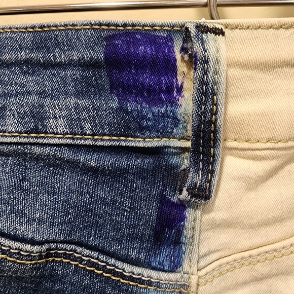 THORN Two Tones High Rise Skinny Jeans Size 8 - Picture 12 of 14